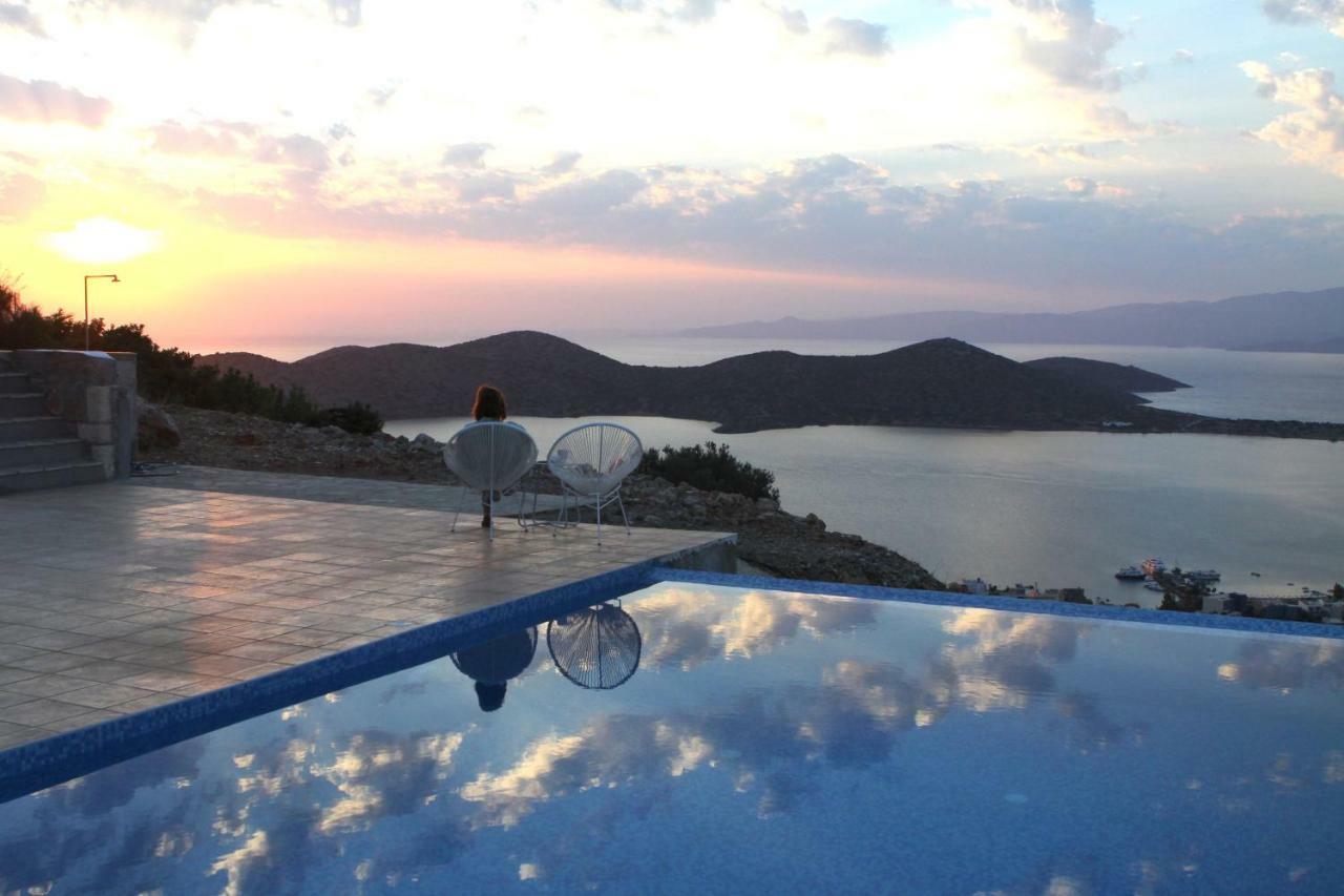 Villa Estee, Luxury Villa With Private Infinity Pool And Jacuzzi Ελούντα Εξωτερικό φωτογραφία